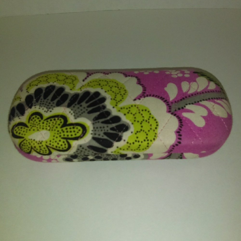 Vera Bradley Priscilla Pink small eyeglasses case